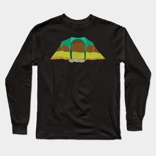 Camping Tent Long Sleeve T-Shirt